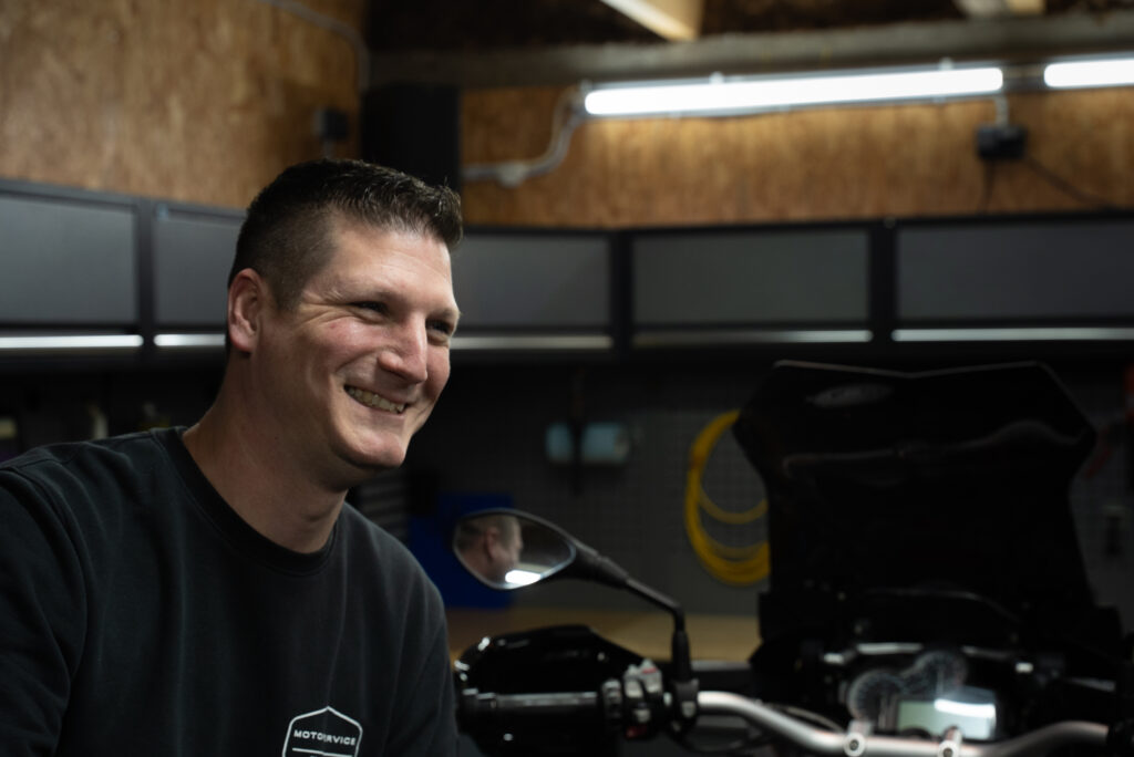 Eigenaar van Motorservice Sint Maarten